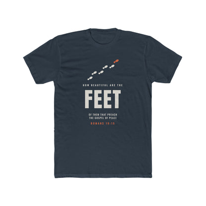 How Beautiful Are the Feet Faith-Inspired Christian T-Shirt