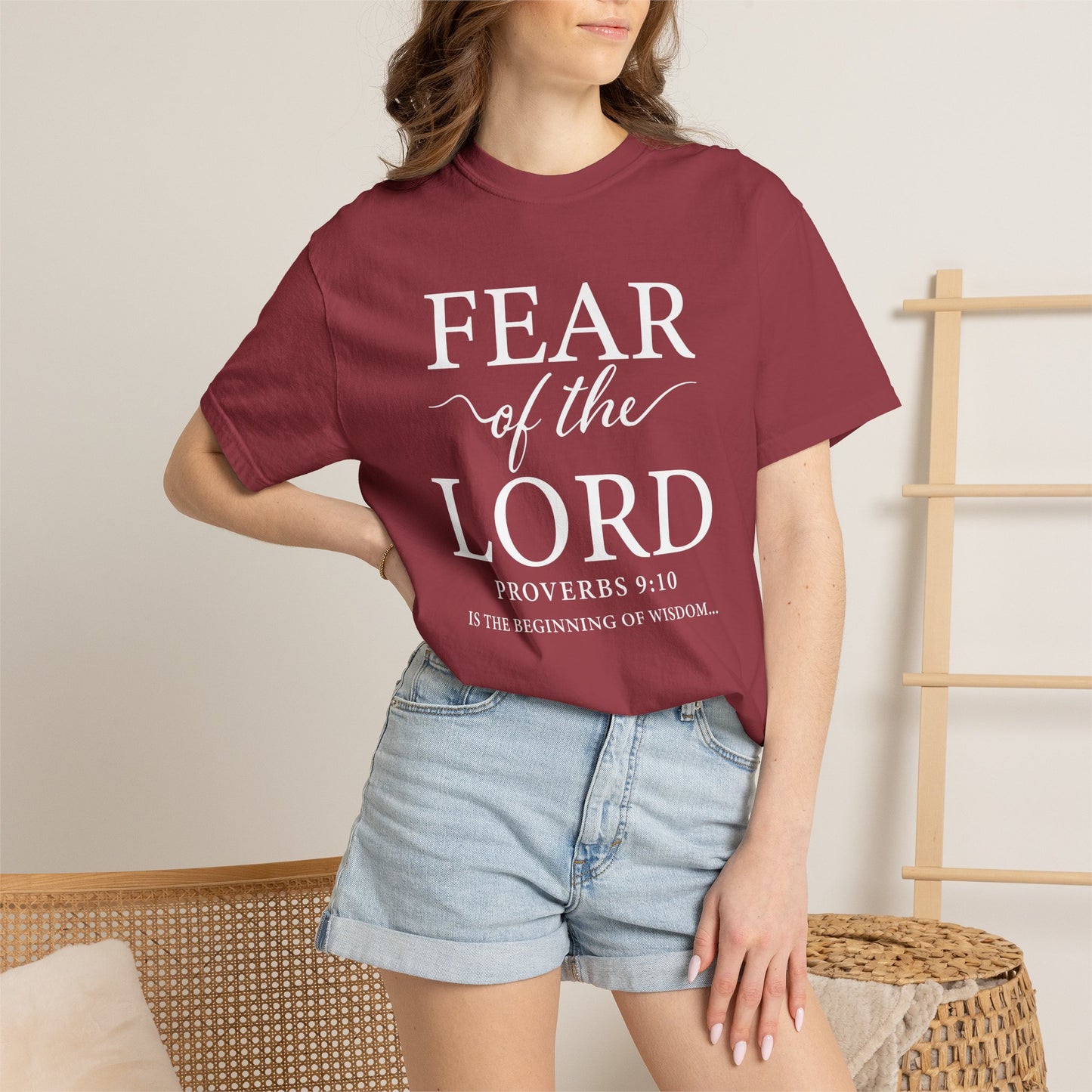 Fear of the Lord T-Shirt — Christian Faith Graphic Tee