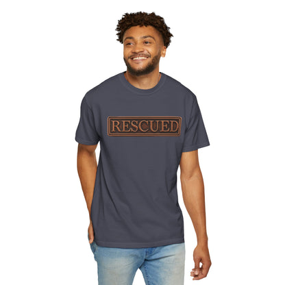 Rescued Colossians 1:13-14 Cotton T-Shirt