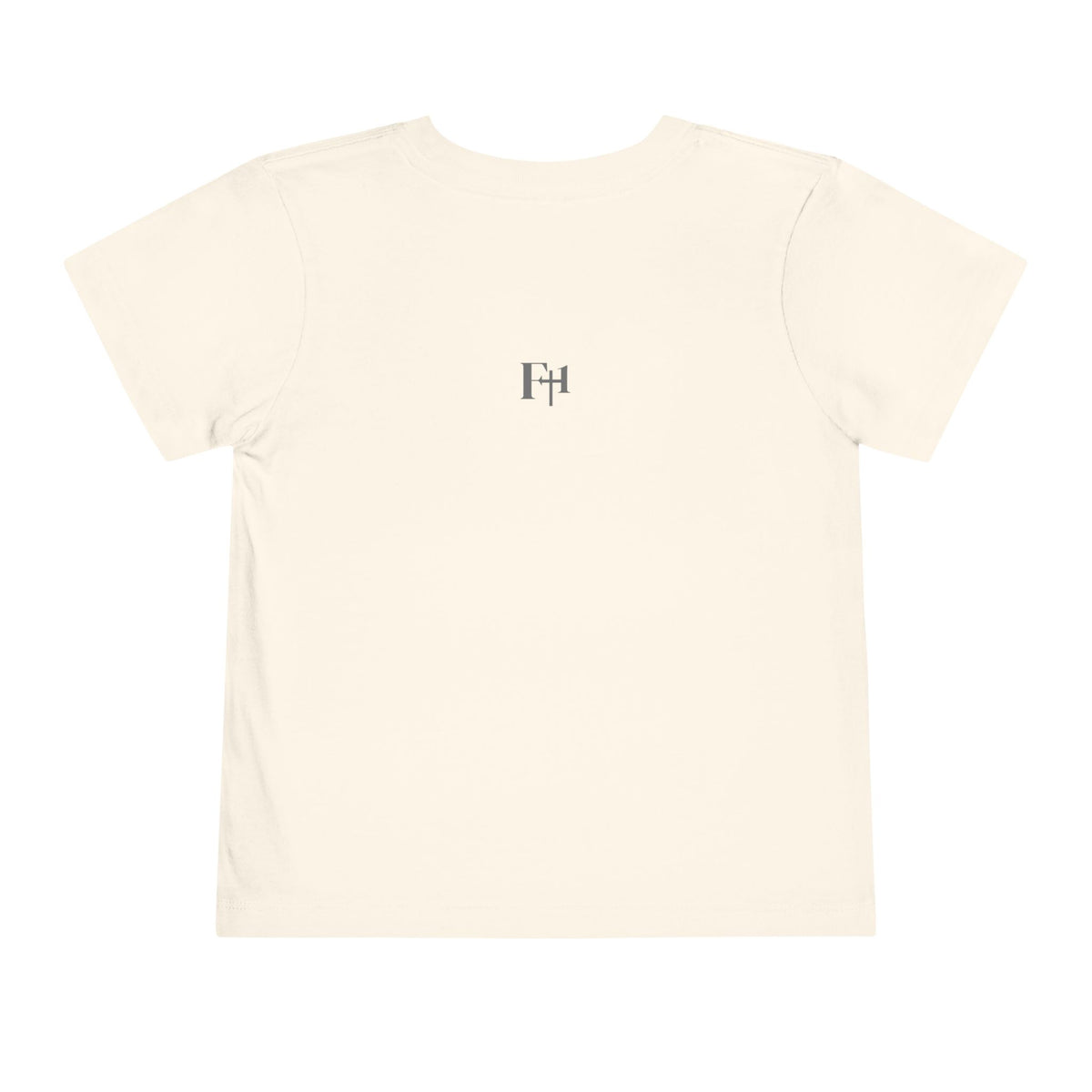 Toddler Tee - Sleeping Fox Illustration with 'En Paz Me Acostare' Spanish Design