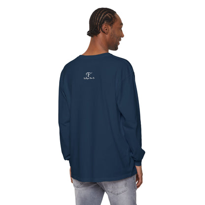 He Left the 99 Long Sleeve — Luke 15:4-7 Christian Crewneck