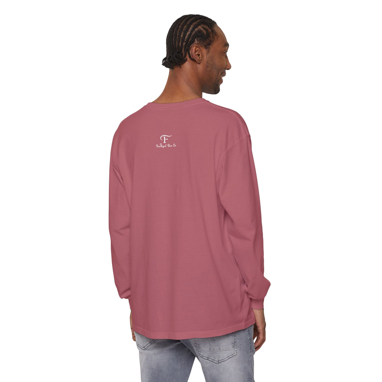 Fight Hard 2 Timothy 4:7 Long Sleeve T‑Shirt — Inspirational Christian Scripture Tee