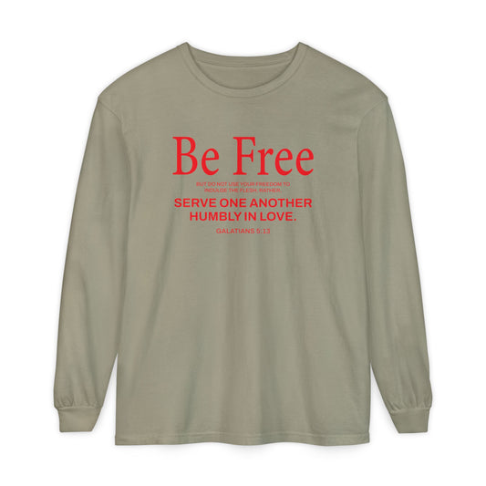 Be Free "Galatians 5:13" RED