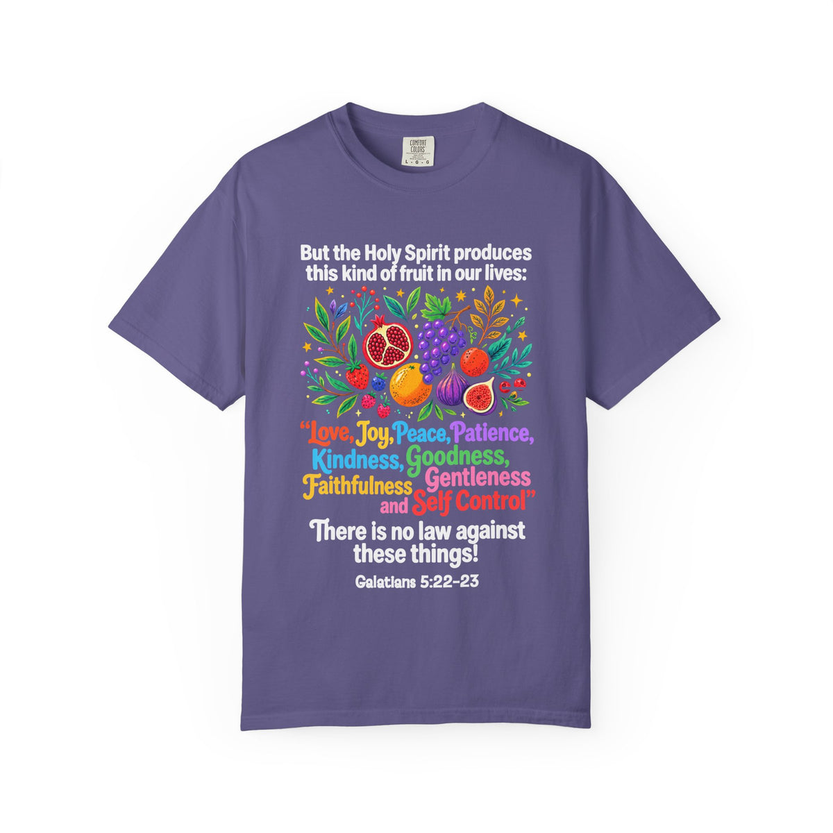 Fruit of the Spirit T‑Shirt — Galatians 5:22‑23 Christian Faith Tee