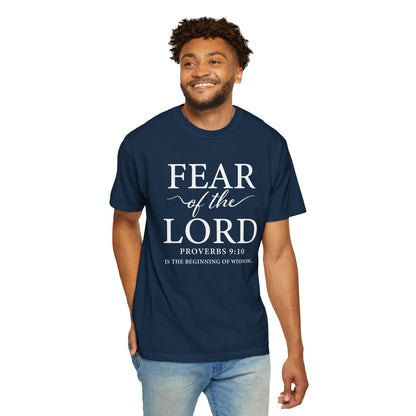 Fear of the Lord T-Shirt — Christian Faith Graphic Tee