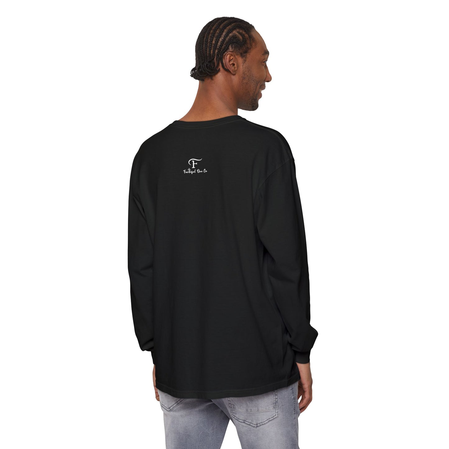 Son of Man is coming Cotton T‑Shirt — Christian Faith Graphic Long Sleeve Tee
