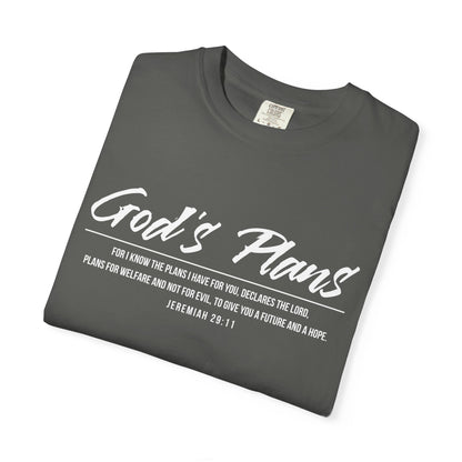 Jeremiah 29:11 'God's Plans' T-Shirt — Inspirational Faith Tee