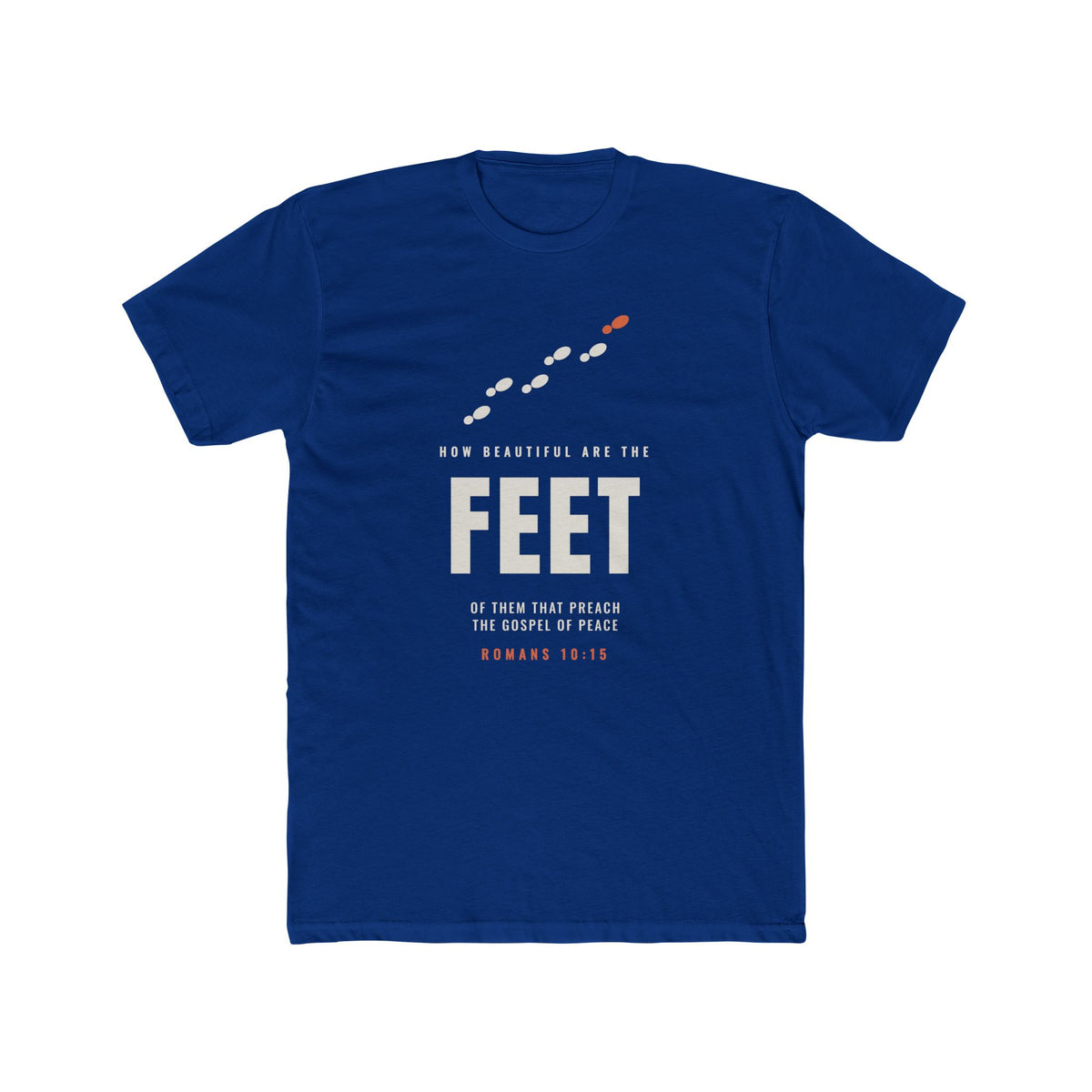 How Beautiful Are the Feet Faith-Inspired Christian T-Shirt