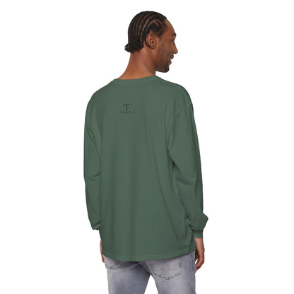 "Change Situations" Long Sleeve T-Shirt — 100% Cotton Garment-Dyed