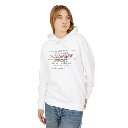 Biblical Wisdom Long Sleeve T-Shirt — Faith Scripture Christian Hoodie