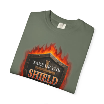 Take Up The Shield of Faith "Ephesians 6:16" 100% Cotton T-Shirt