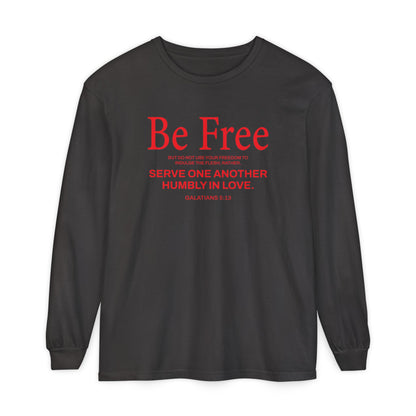 Be Free "Galatians 5:13" RED