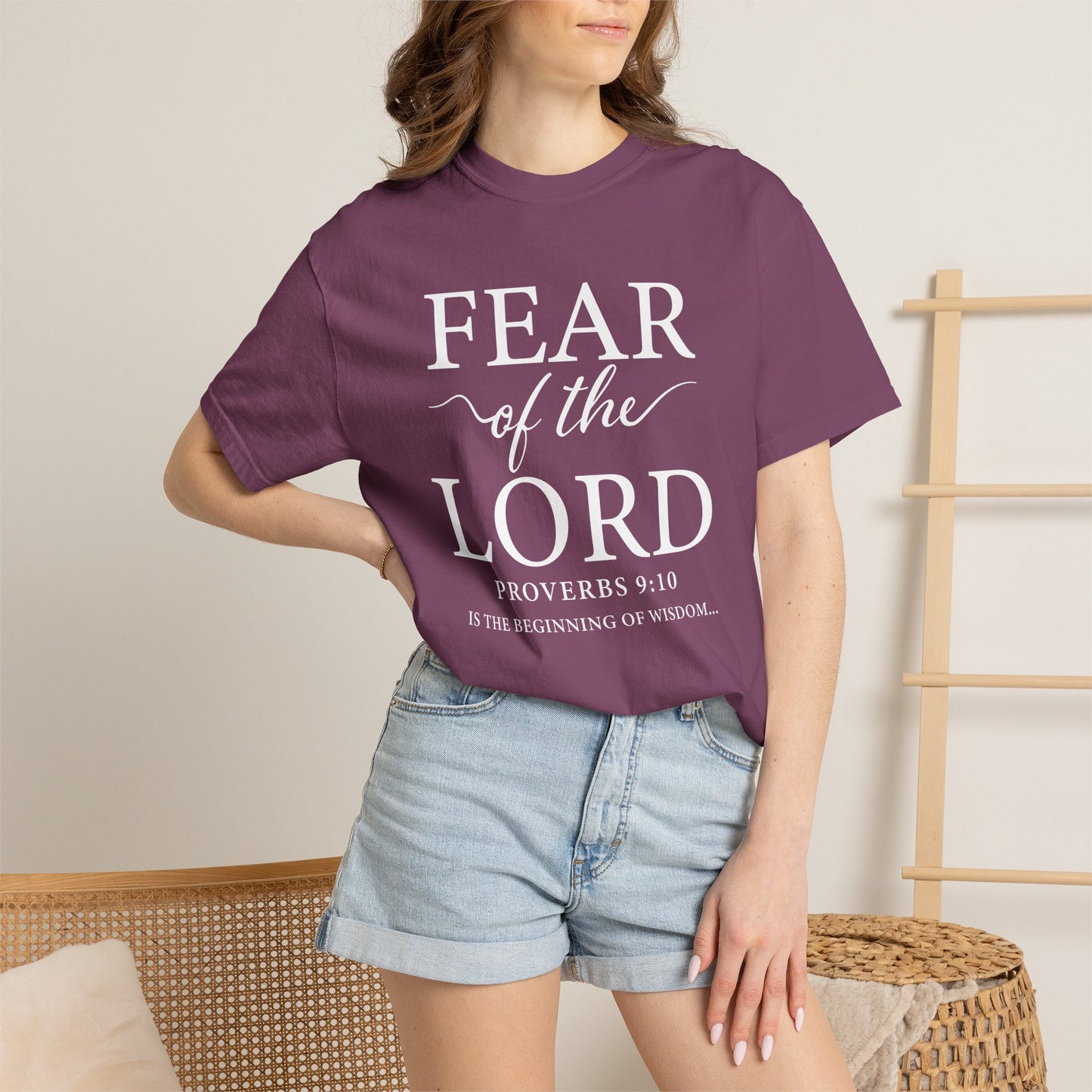Fear of the Lord T-Shirt — Christian Faith Graphic Tee