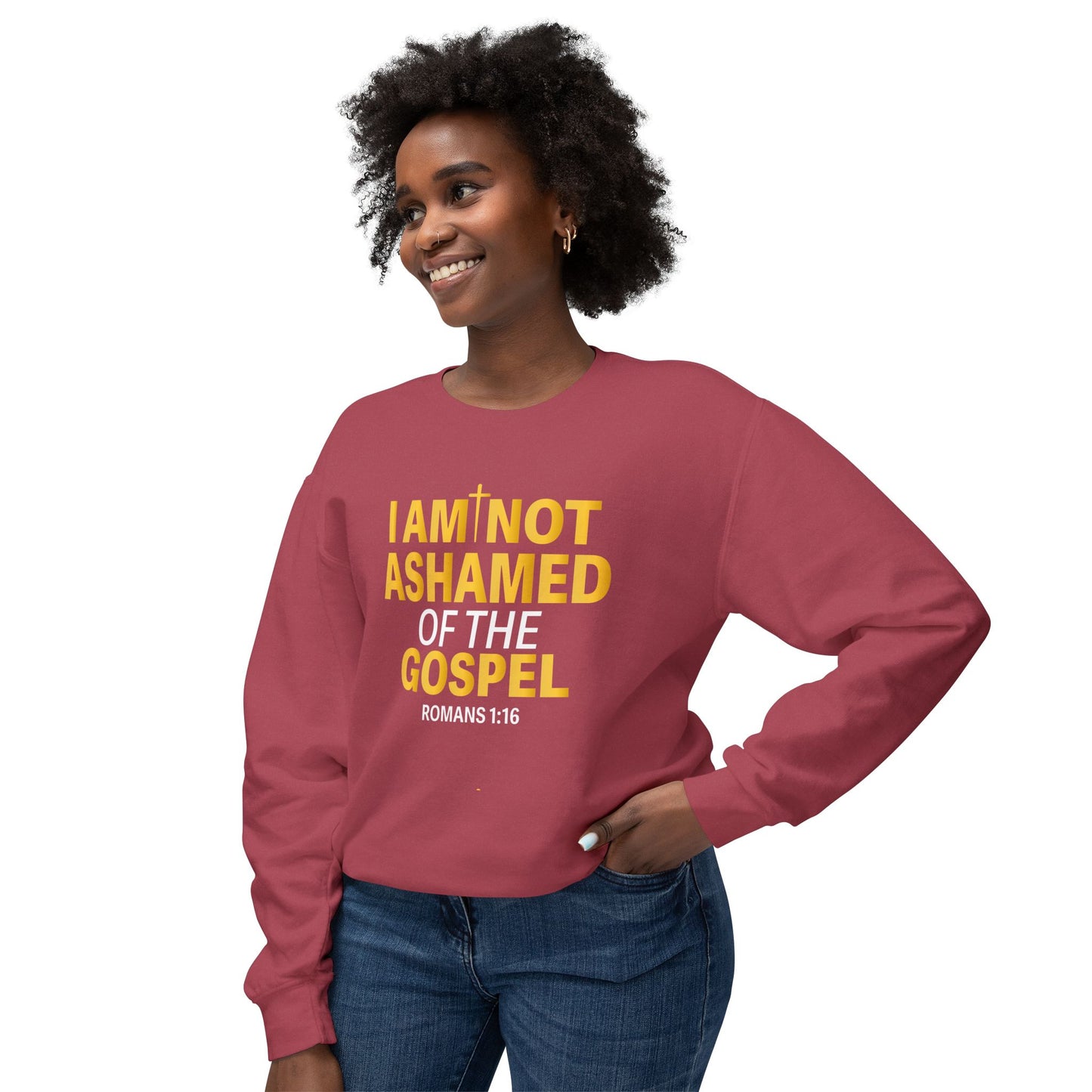 I Am Not Ashamed of The Gospel "Romans 1:16" GOLD