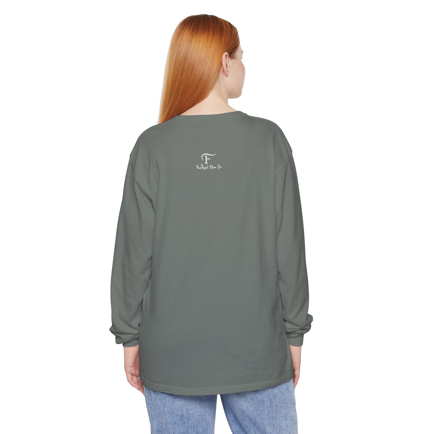 Romans 1:16 Beige 100% Cotton Lon Sleeve Comfort Color