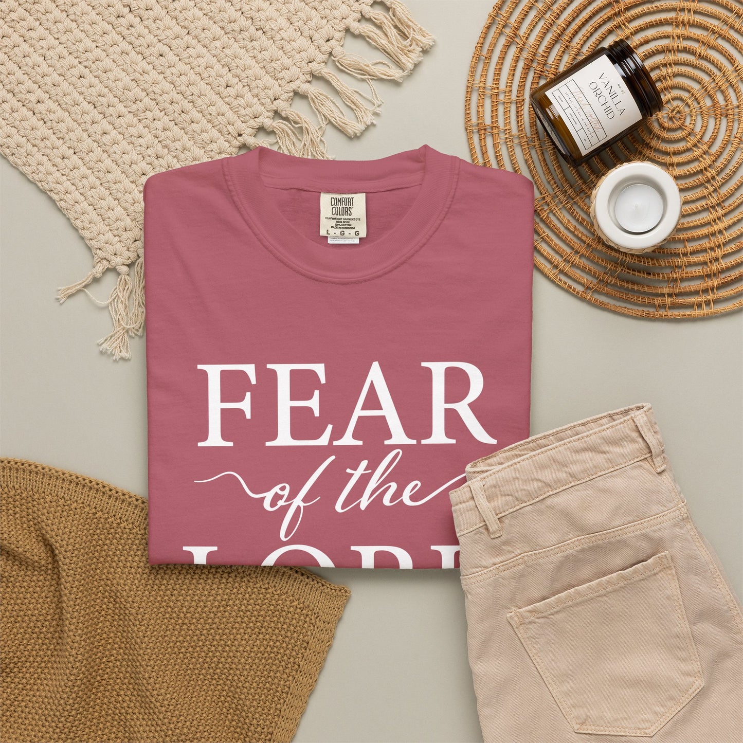 Fear of the Lord T-Shirt — Christian Faith Graphic Tee