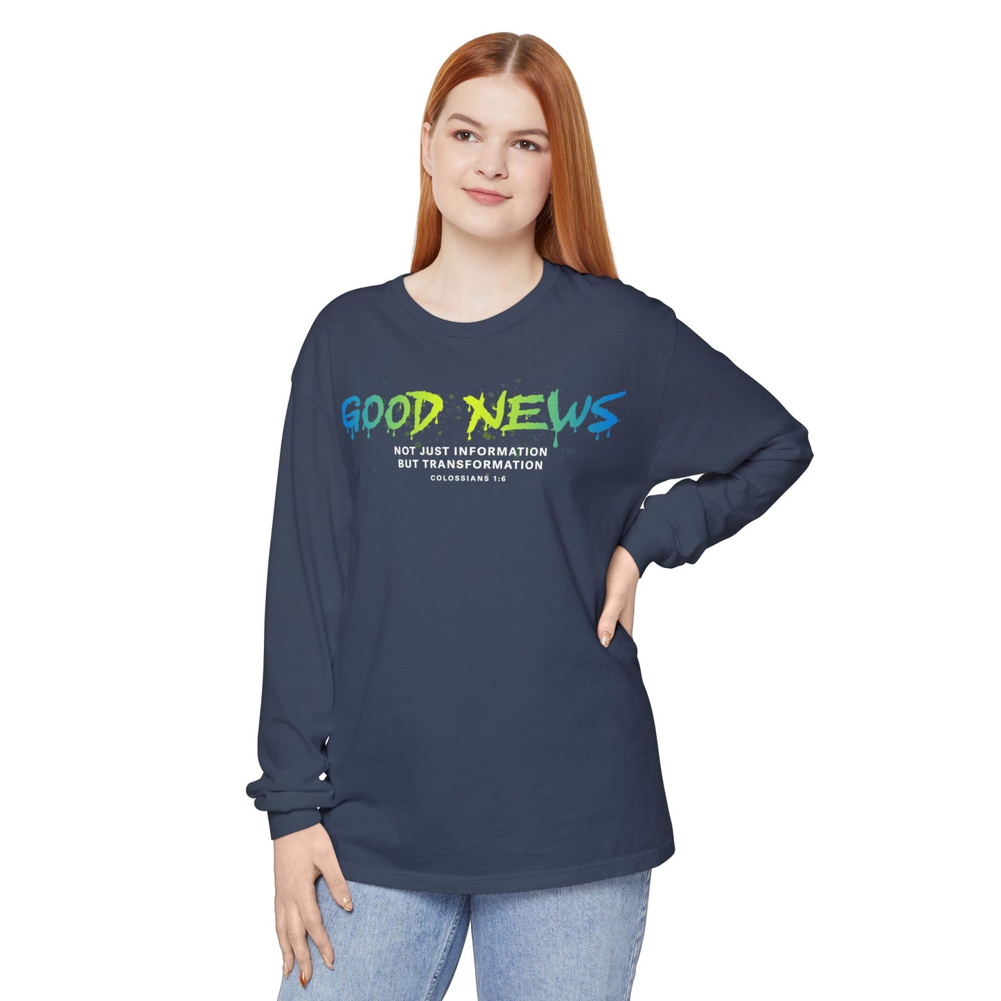 Good News Revelation 22:20 Long Sleeve T-Shirt — 100% Cotton