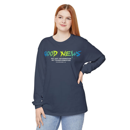 Good News Revelation 22:20 Long Sleeve T-Shirt — 100% Cotton