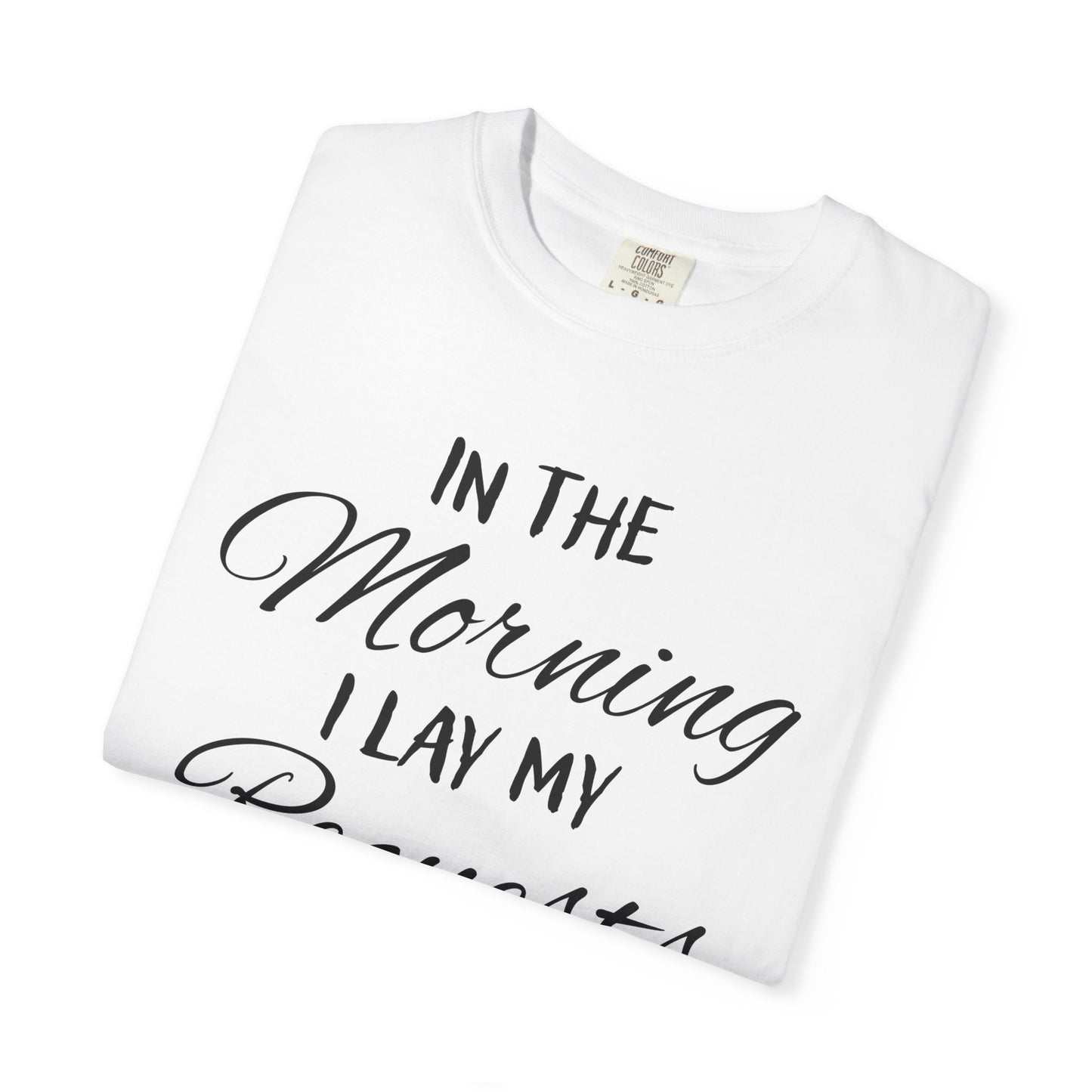 In The Morning I Lay My Requests Before You "Psalms 5:3"