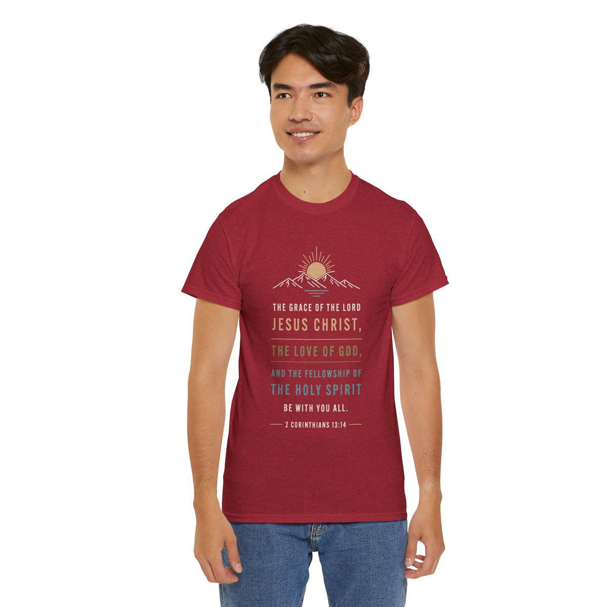 The Grace of the Lord Jesus Christ Christian Scripture T-Shirt