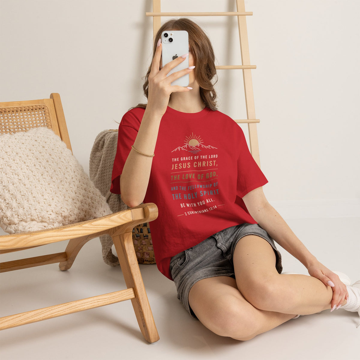 The Grace of the Lord Jesus Christ Christian Scripture T-Shirt