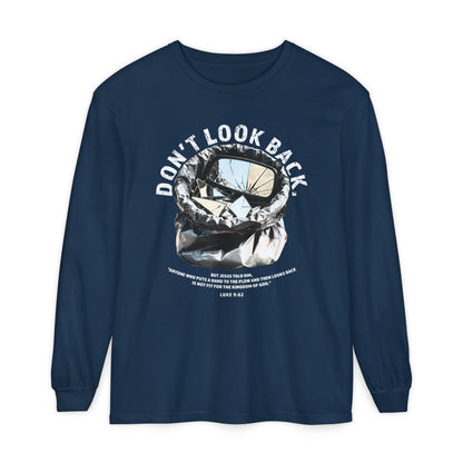 Don't Look Back Luke 9:62 T-Shirt — Inspirational Bible Verse Tee