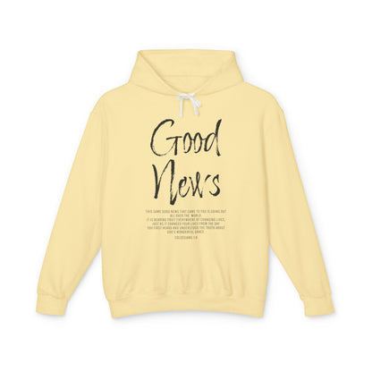 Good News Colossians 1:6 Long Sleeve T-Shirt — Faith Scripture Christian Hoodie