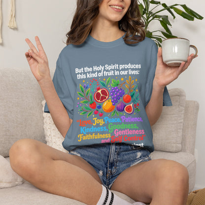 Fruit of the Spirit T‑Shirt — Galatians 5:22‑23 Christian Faith Tee