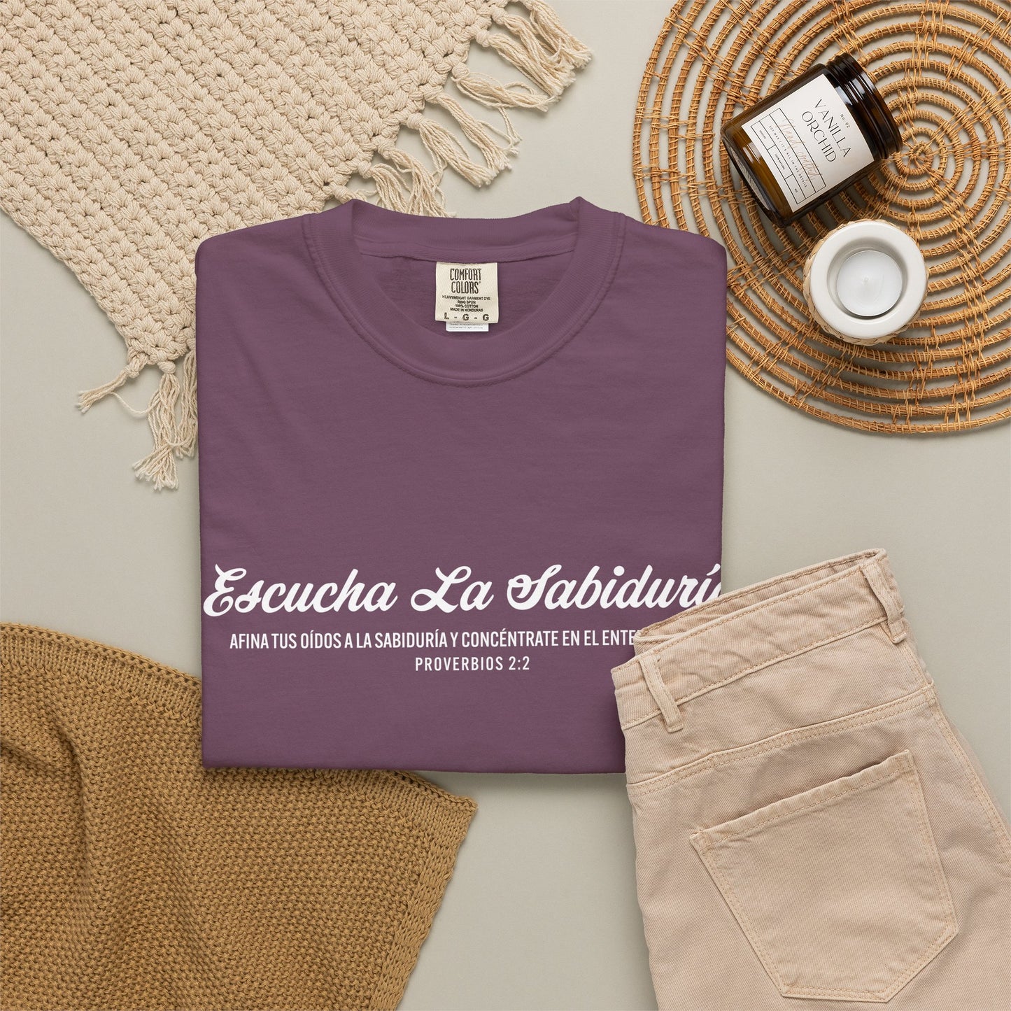 Proverbios 2:2 "Escucha la Sabiduría" T-Shirt