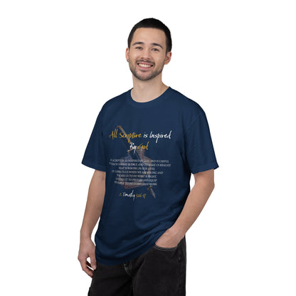 All Scriptures Are Inspired By God T-Shirt — Faith-Based Scripture Tee