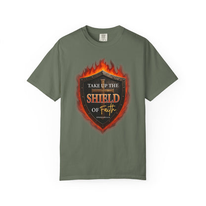 Take Up The Shield of Faith "Ephesians 6:16" 100% Cotton T-Shirt