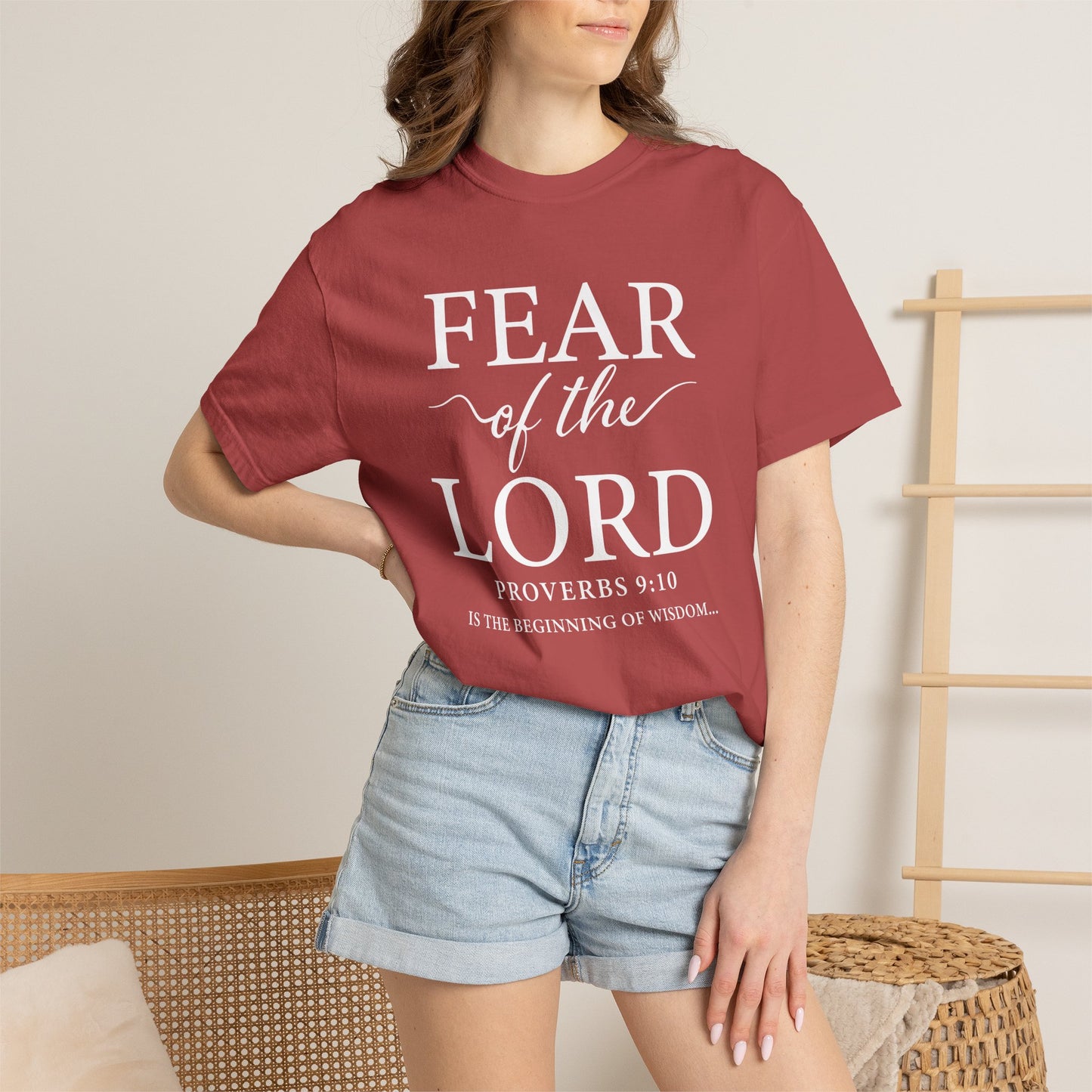 Fear of the Lord T-Shirt — Christian Faith Graphic Tee