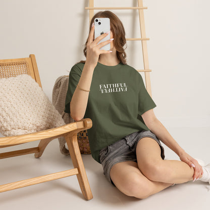 Faithful One Christian Graphic Tee