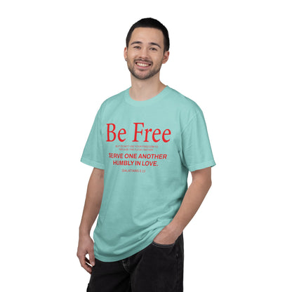 Be Free Galatians 5:13 T‑Shirt — Faith-Inspired Christian Tee