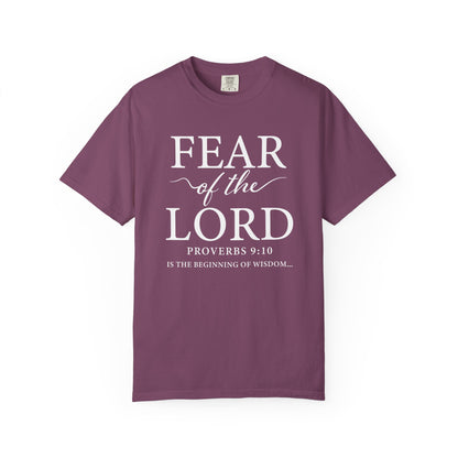 Fear of the Lord T-Shirt — Christian Faith Graphic Tee