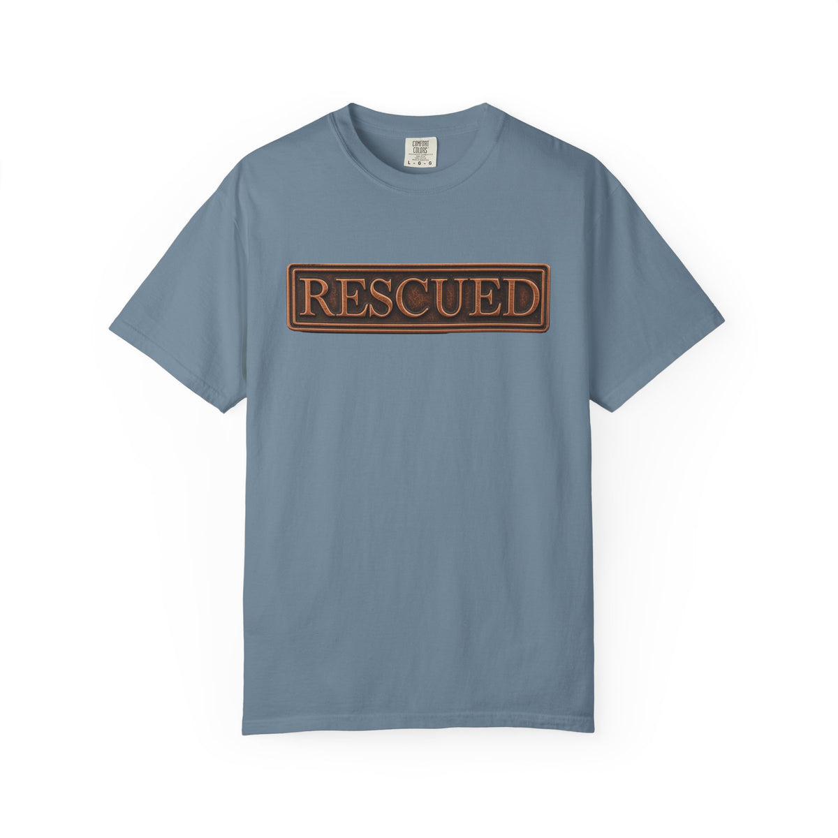 Rescued Colossians 1:13-14 Cotton T-Shirt