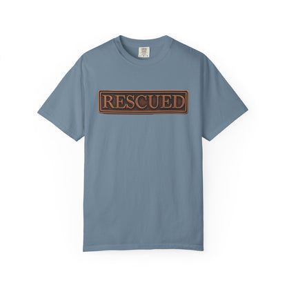 Rescued Colossians 1:13-14 Cotton T-Shirt