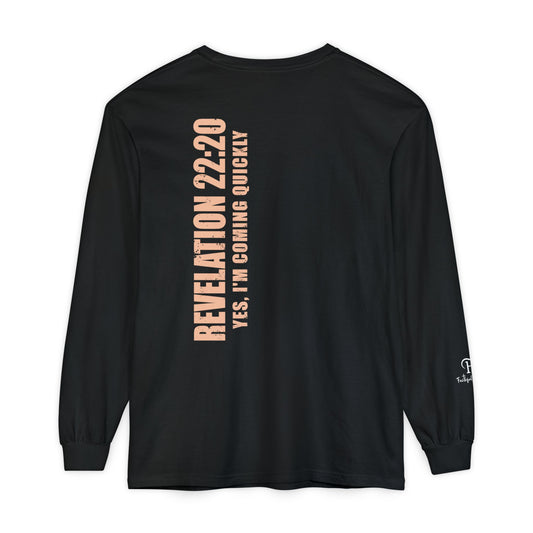 Revelation 22:20 Cotton Long Sleeve T-Shirt