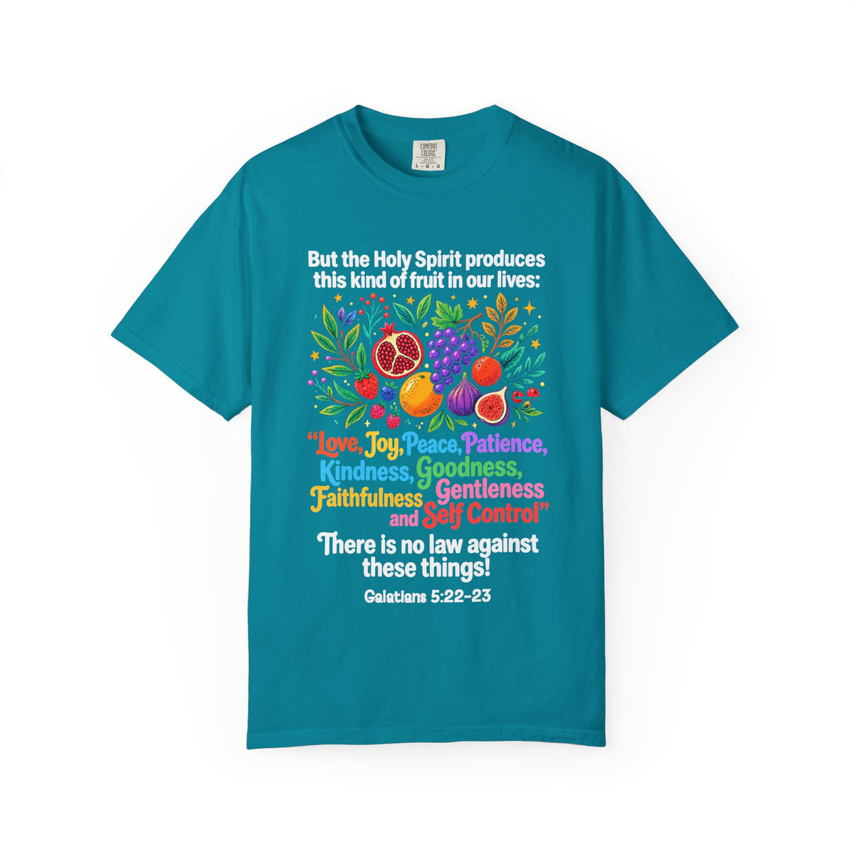 Fruit of the Spirit T‑Shirt — Galatians 5:22‑23 Christian Faith Tee
