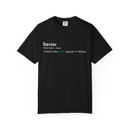 Savior Definition T-Shirt 100% cotton