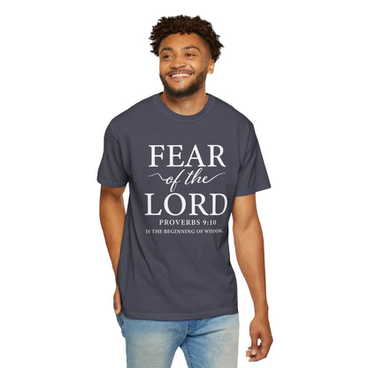 Fear of the Lord T-Shirt — Christian Faith Graphic Tee