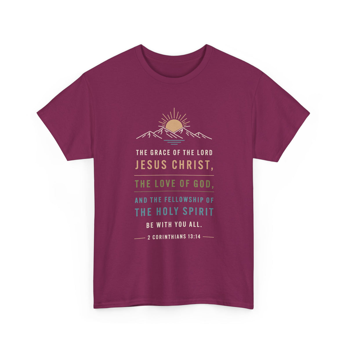 The Grace of the Lord Jesus Christ Christian Scripture T-Shirt