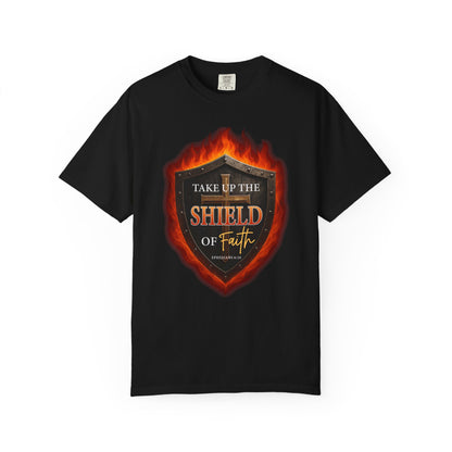 Take Up The Shield of Faith "Ephesians 6:16" 100% Cotton T-Shirt
