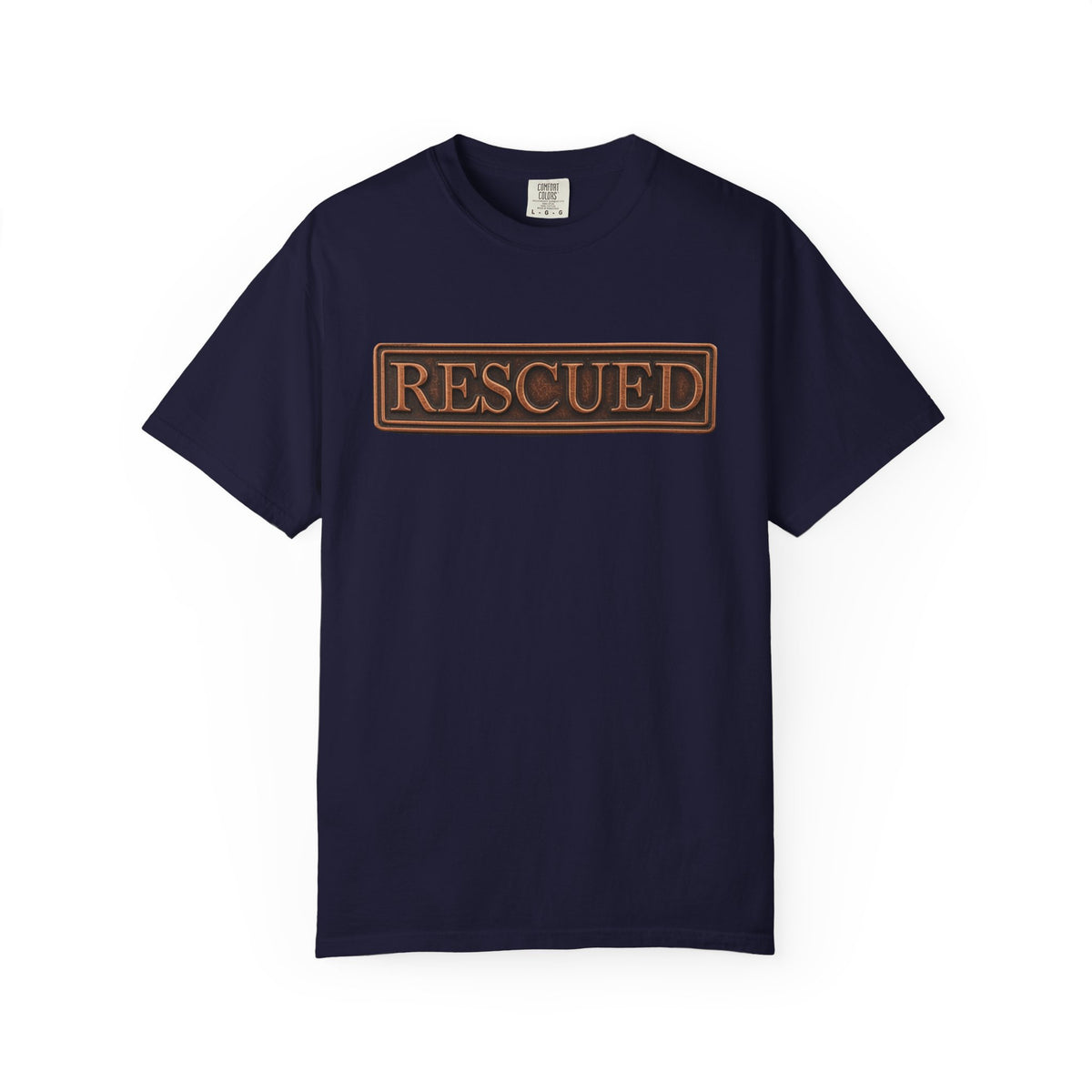 Rescued Colossians 1:13-14 Cotton T-Shirt