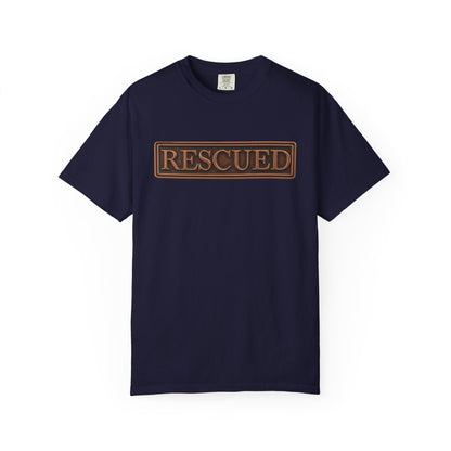 Rescued Colossians 1:13-14 Cotton T-Shirt