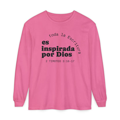 Toda la Escritura es inspirada por Dios "2 Timoteo 3:16-17"