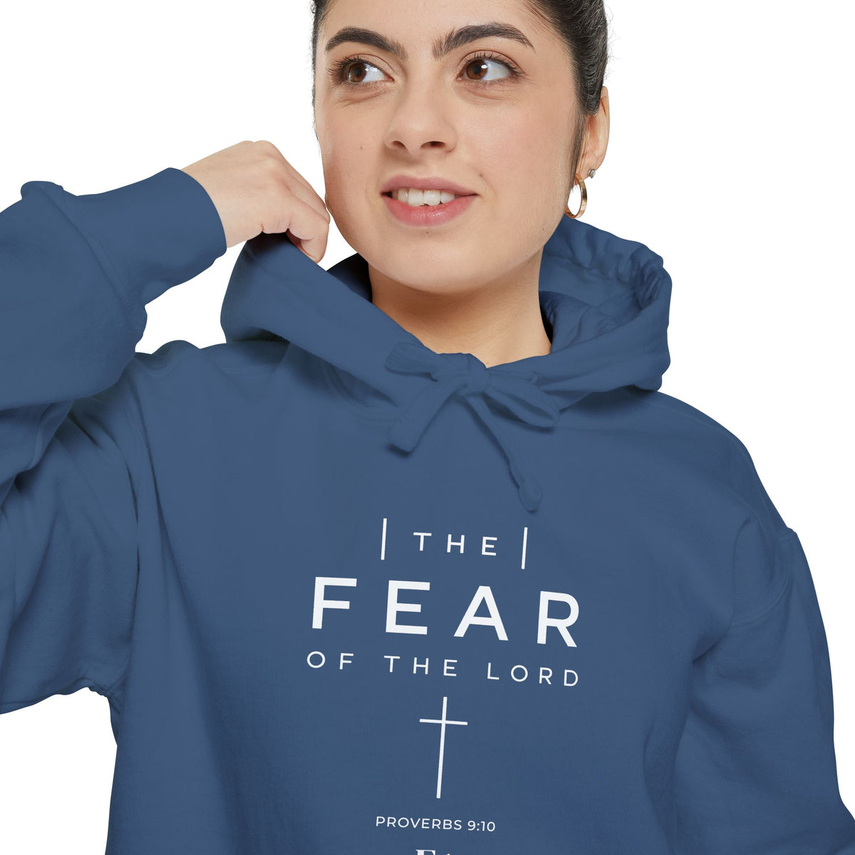 The Fear of the Lord Christian Cross Hoodie