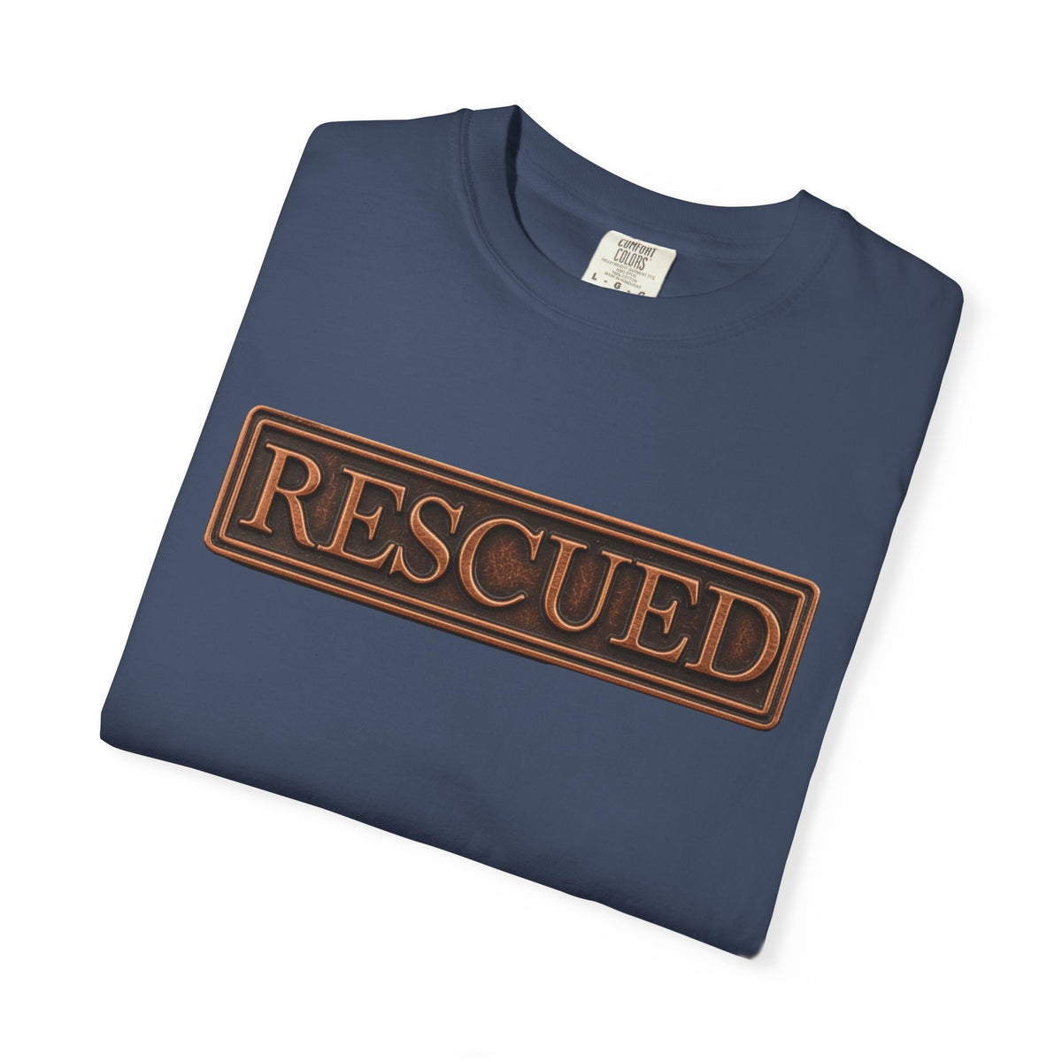 Rescued Colossians 1:13-14 Cotton T-Shirt