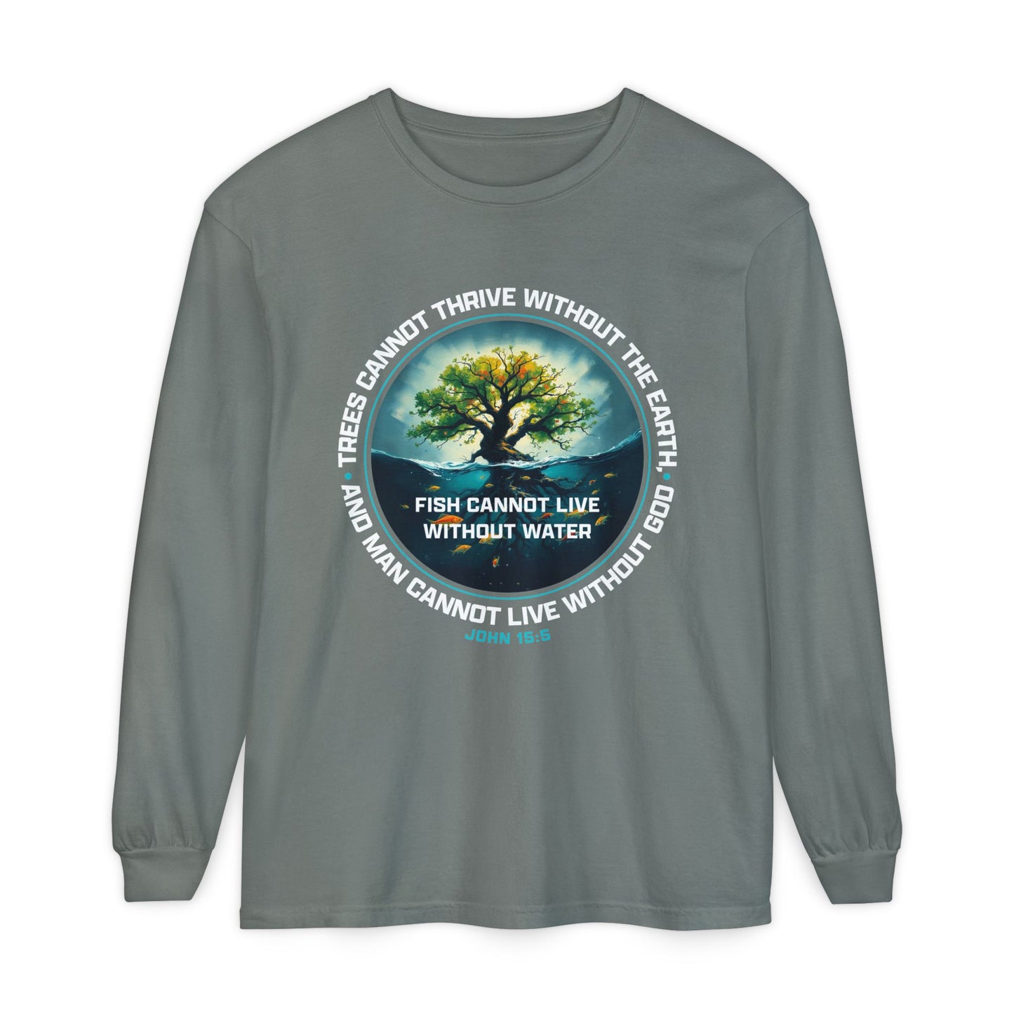 Trees Cannot Thrive Without The Earth "John 15:5"