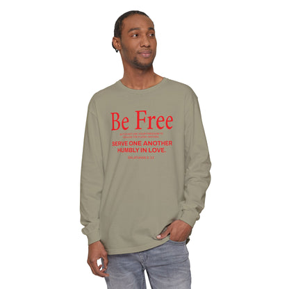 Be Free "Galatians 5:13" RED